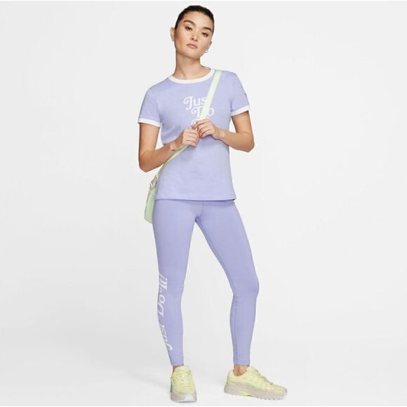 Nike Sportswear NSW Hyper Femme Womens Leggings Compression Pants Small S Purple - Picture 8 of 10